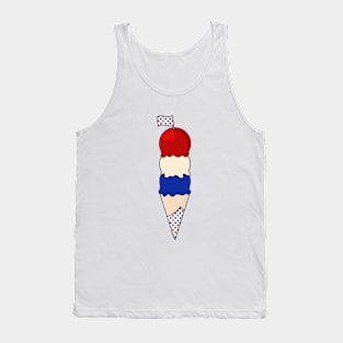 USA Ice Cream Tank Top